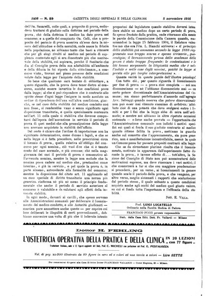 Gazzetta degli ospedali e delle cliniche