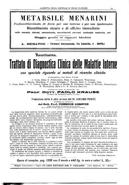 Gazzetta degli ospedali e delle cliniche