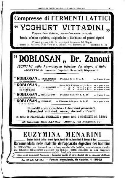 Gazzetta degli ospedali e delle cliniche