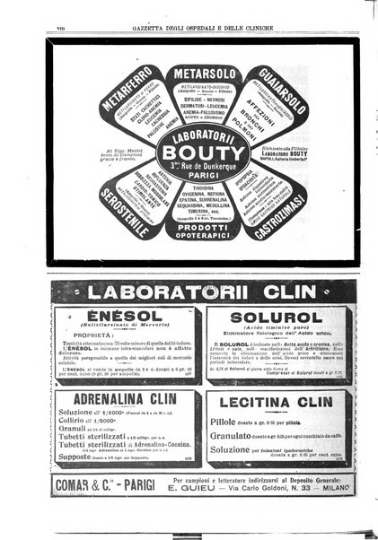 Gazzetta degli ospedali e delle cliniche