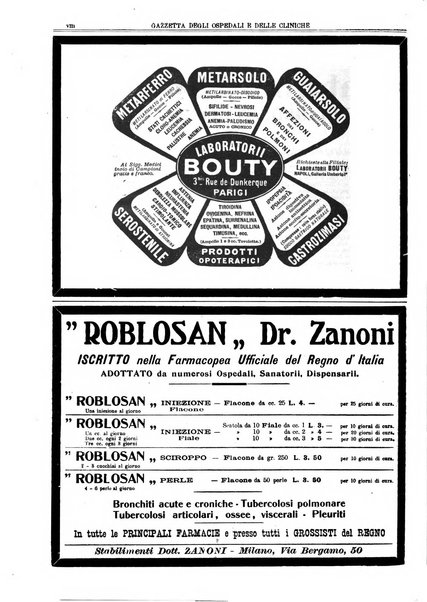 Gazzetta degli ospedali e delle cliniche