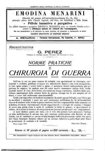 Gazzetta degli ospedali e delle cliniche