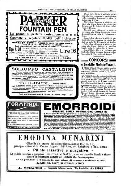 Gazzetta degli ospedali e delle cliniche