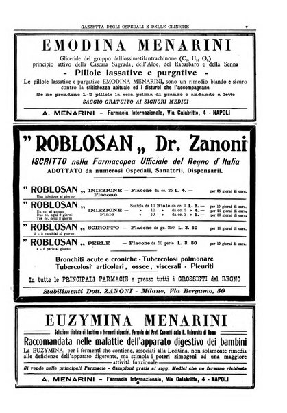 Gazzetta degli ospedali e delle cliniche