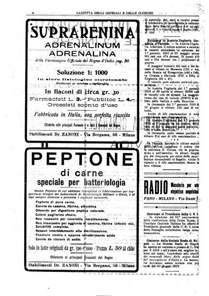 Gazzetta degli ospedali e delle cliniche