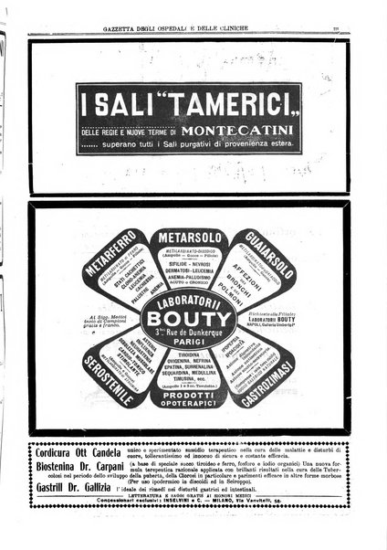 Gazzetta degli ospedali e delle cliniche