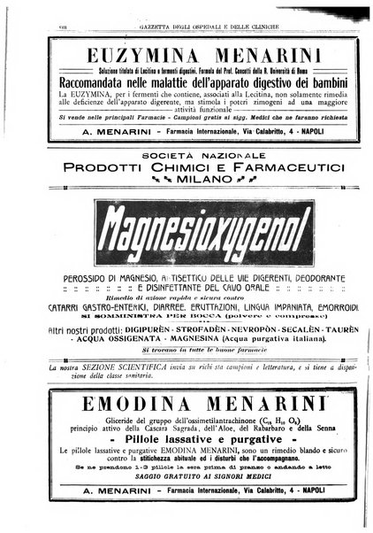 Gazzetta degli ospedali e delle cliniche