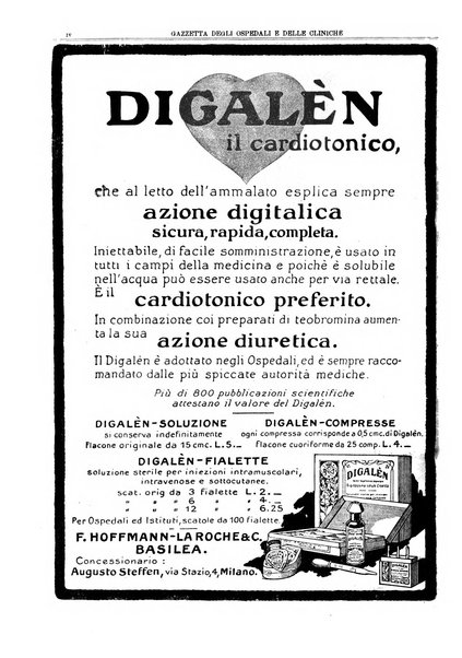 Gazzetta degli ospedali e delle cliniche