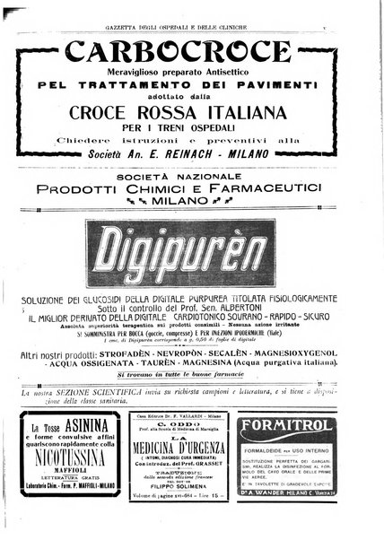 Gazzetta degli ospedali e delle cliniche