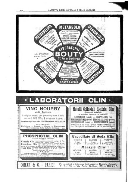 Gazzetta degli ospedali e delle cliniche