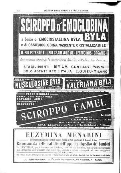 Gazzetta degli ospedali e delle cliniche