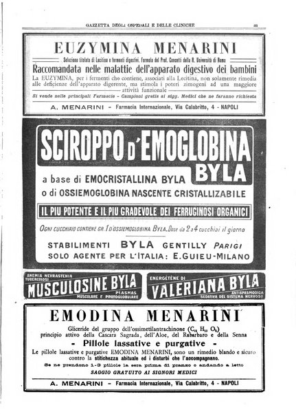 Gazzetta degli ospedali e delle cliniche