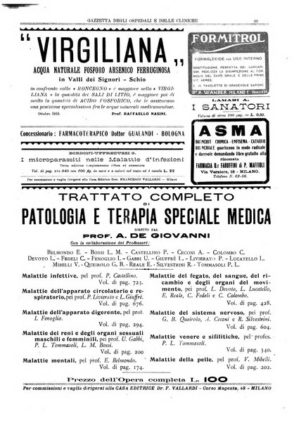 Gazzetta degli ospedali e delle cliniche