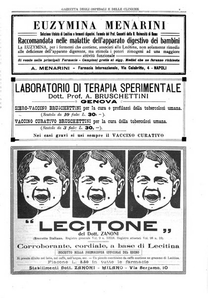 Gazzetta degli ospedali e delle cliniche