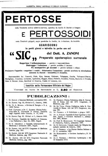 Gazzetta degli ospedali e delle cliniche