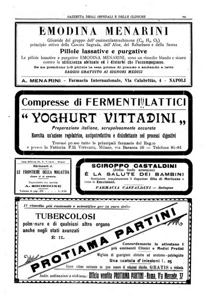 Gazzetta degli ospedali e delle cliniche