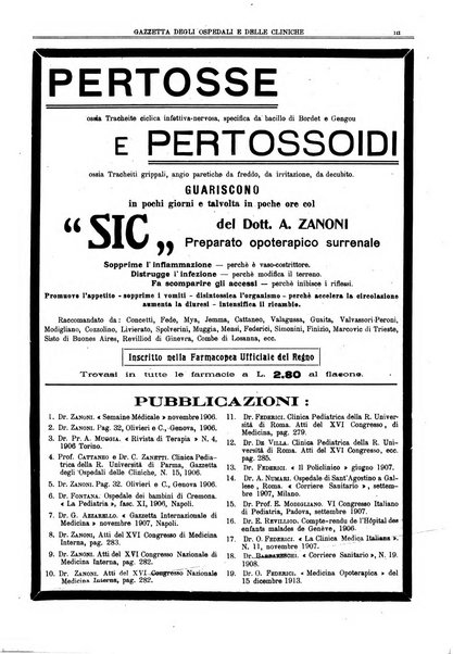 Gazzetta degli ospedali e delle cliniche