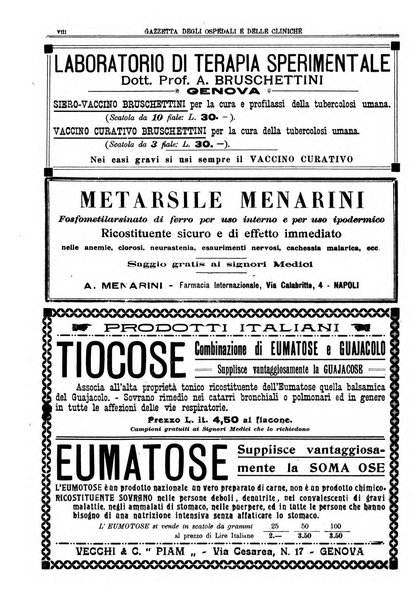 Gazzetta degli ospedali e delle cliniche