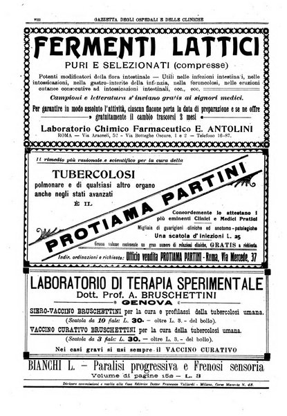 Gazzetta degli ospedali e delle cliniche