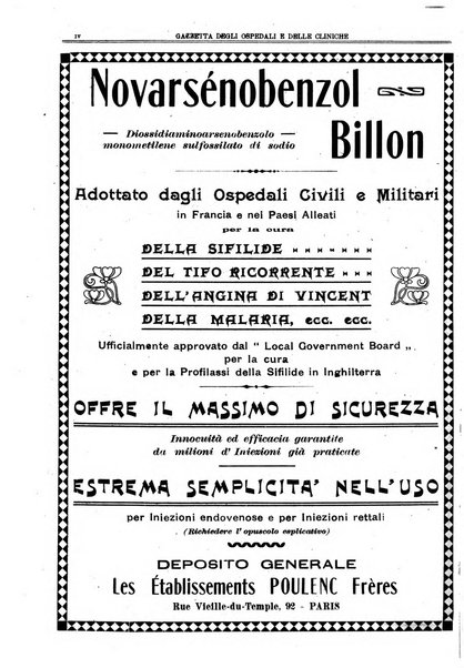 Gazzetta degli ospedali e delle cliniche