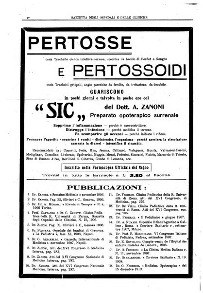 Gazzetta degli ospedali e delle cliniche