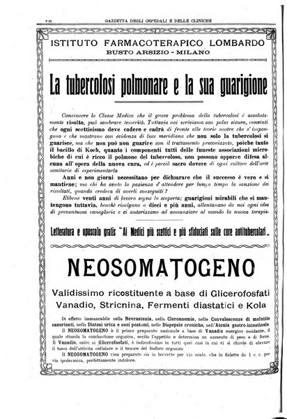 Gazzetta degli ospedali e delle cliniche