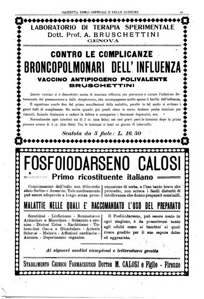 Gazzetta degli ospedali e delle cliniche