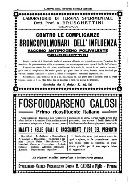 Gazzetta degli ospedali e delle cliniche