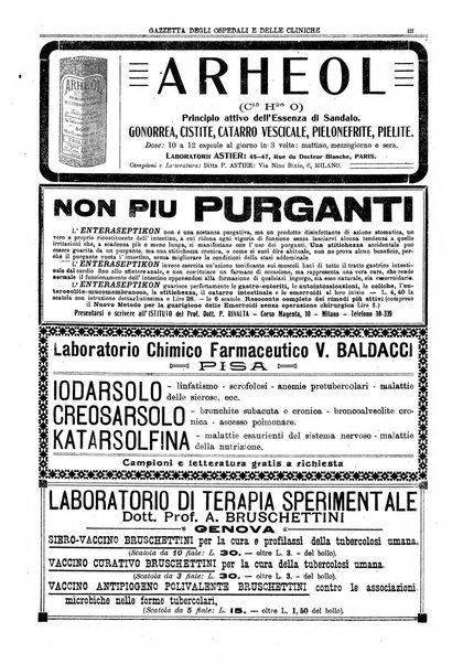 Gazzetta degli ospedali e delle cliniche