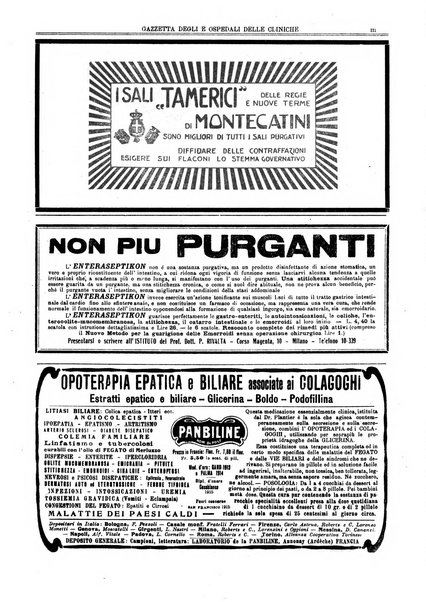 Gazzetta degli ospedali e delle cliniche