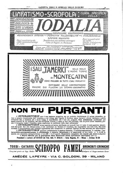 Gazzetta degli ospedali e delle cliniche