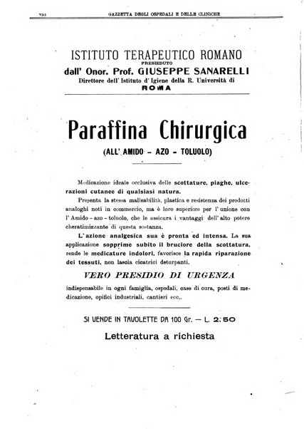 Gazzetta degli ospedali e delle cliniche