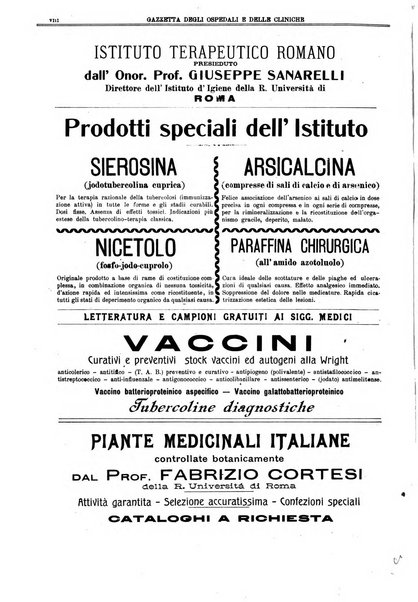 Gazzetta degli ospedali e delle cliniche