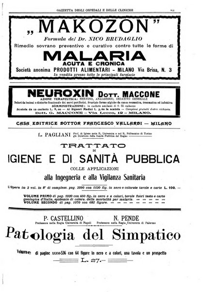 Gazzetta degli ospedali e delle cliniche