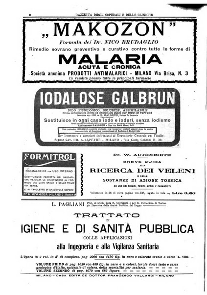 Gazzetta degli ospedali e delle cliniche