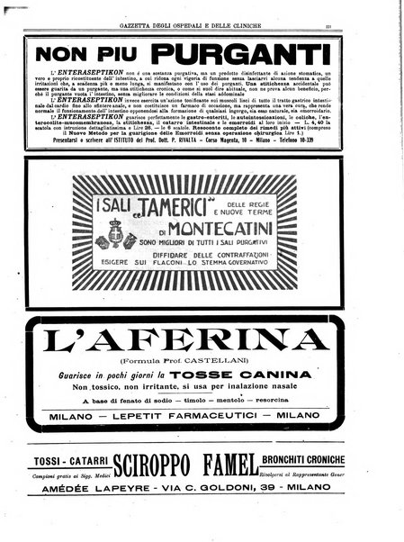 Gazzetta degli ospedali e delle cliniche