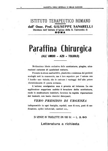 Gazzetta degli ospedali e delle cliniche