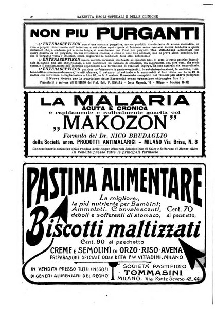 Gazzetta degli ospedali e delle cliniche