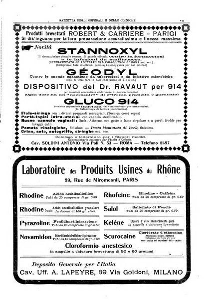 Gazzetta degli ospedali e delle cliniche