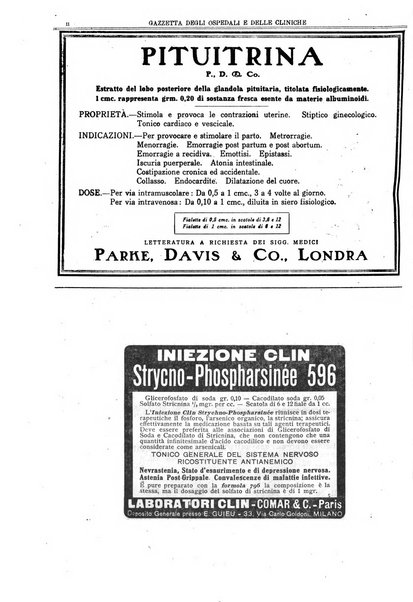 Gazzetta degli ospedali e delle cliniche