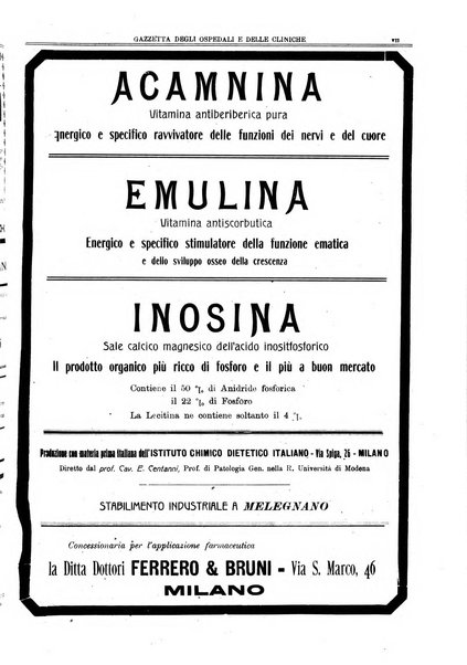 Gazzetta degli ospedali e delle cliniche