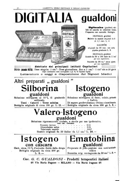 Gazzetta degli ospedali e delle cliniche