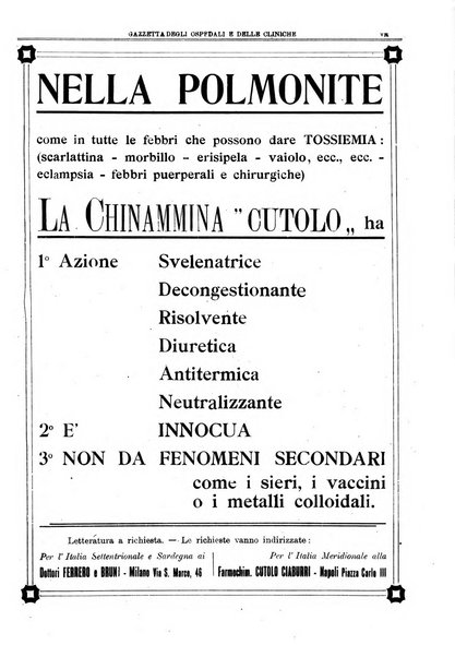 Gazzetta degli ospedali e delle cliniche