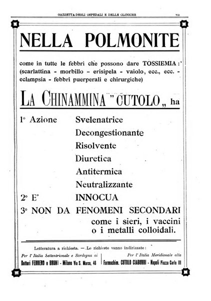 Gazzetta degli ospedali e delle cliniche