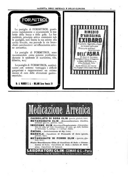 Gazzetta degli ospedali e delle cliniche