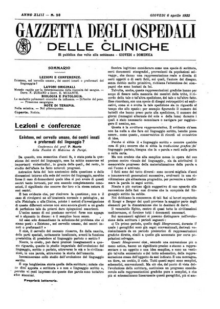 Gazzetta degli ospedali e delle cliniche