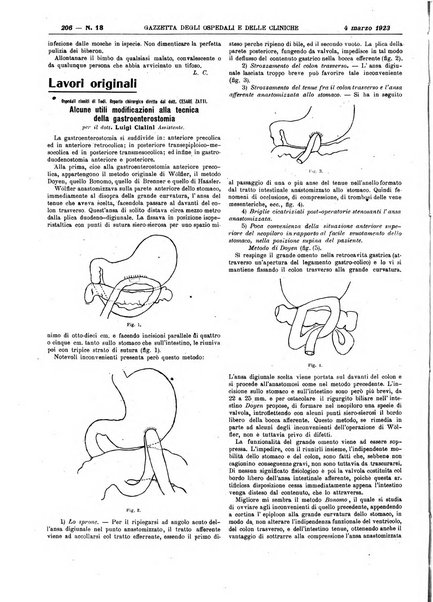 Gazzetta degli ospedali e delle cliniche