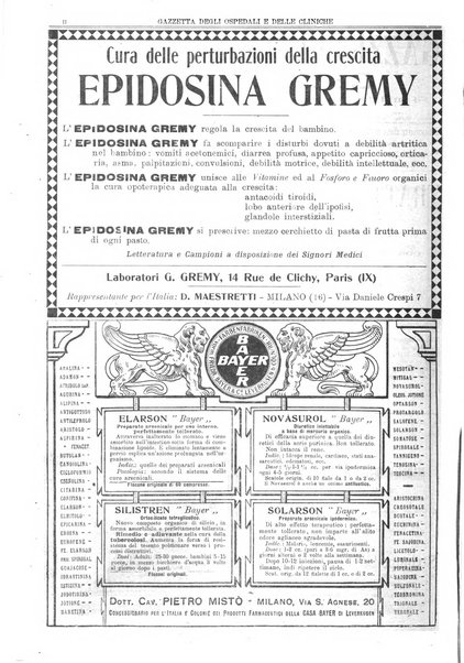 Gazzetta degli ospedali e delle cliniche