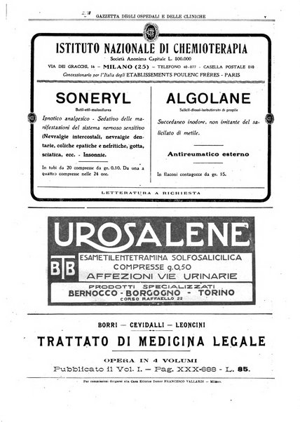 Gazzetta degli ospedali e delle cliniche