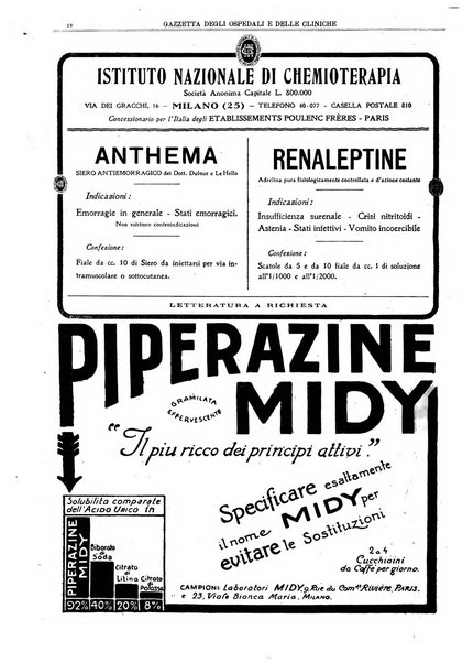 Gazzetta degli ospedali e delle cliniche